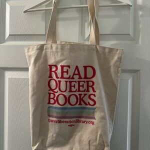 Canvas Tote Bag from Queer Liberation Library